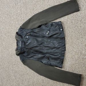 Thread & Supply Faux Leather Coat